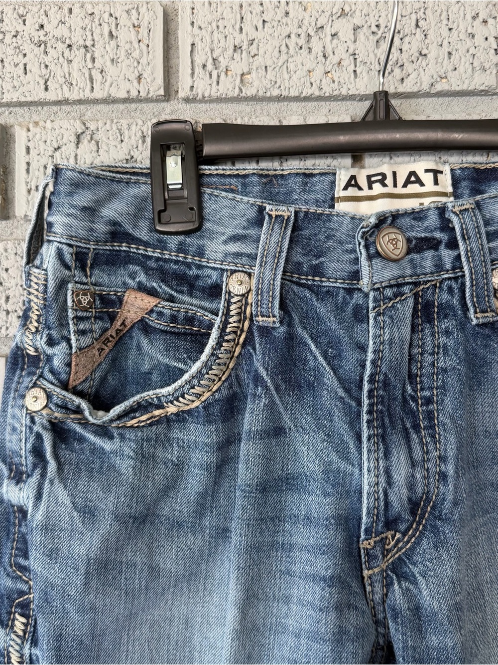 Ariat M5 Ridgeline Straight Leg Jeans Mens Size 29x32 - Picture 4 of 6